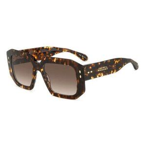 A0434Z New ISABEL MARANT Havana Square IM 0143/S 086HA Sunglasses Women